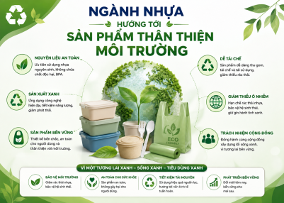 Nghành Nhựa Hướng Tới Sản Phẩm Thân Thiện Môi Trường
